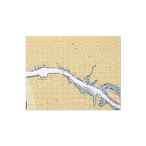 Portobello Marina (Oakland, CA) NOAA Chart Jigsaw Puzzle