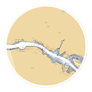 Portobello Marina (Oakland, CA) NOAA Chart Sticker