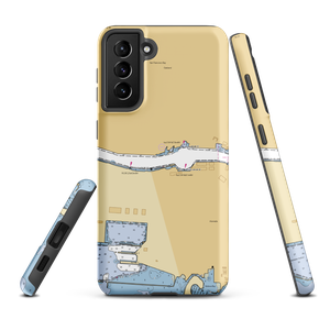 Bay Ship and Yacht (Oakland, CA) NOAA Chart Samsung Phone Case