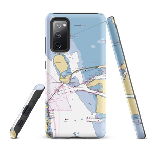 Treasure Isle Marina (San Francisco, CA) NOAA Chart Samsung Phone Case