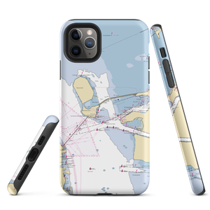 Treasure Isle Marina (San Francisco, CA) NOAA Chart  Tough iPhone Case