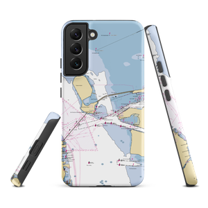 Treasure Island Yacht Harbor (San Francisco, CA) NOAA Chart Samsung Phone Case