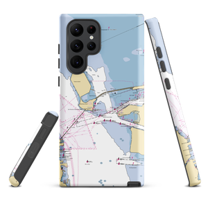 Treasure Island Yacht Harbor (San Francisco, CA) NOAA Chart Samsung Phone Case