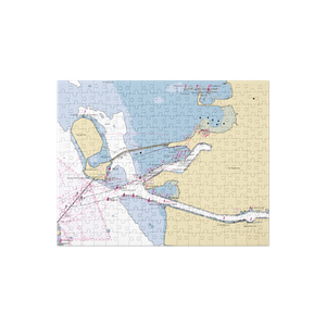 Pier 39 Marina (San Francisco, CA) NOAA Chart Jigsaw Puzzle