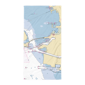 Pier 39 Marina (San Francisco, CA) NOAA Chart Towel