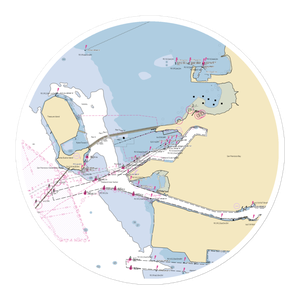 Pier 39 Marina (San Francisco, CA) NOAA Chart Sticker