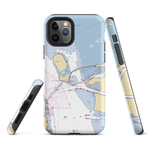 Hyde Street Pier (San Francisco, CA) NOAA Chart  Tough iPhone Case