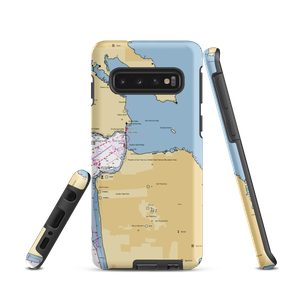 San Francisco Marina West Harbor (San Francisco, CA) NOAA Chart Samsung Phone Case