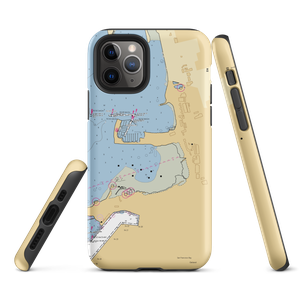 Emery Cove Yacht Harbor (Emeryville, CA) NOAA Chart  Tough iPhone Case