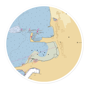 Emery Cove Yacht Harbor (Emeryville, CA) NOAA Chart Sticker