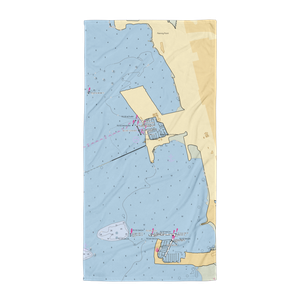 Cal Sailing Club (Berkeley, CA) NOAA Chart Towel