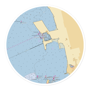 Cal Sailing Club (Berkeley, CA) NOAA Chart Sticker