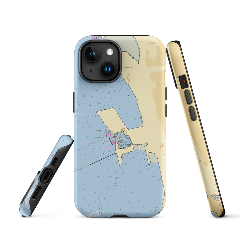Berkeley Marine Center (Berkeley, CA) NOAA Chart  Tough iPhone Case iPhone 15 model shown
