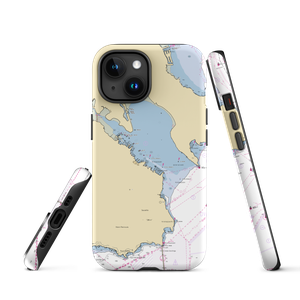 Cass Gidley Marina (Sausalito, CA) NOAA Chart  Tough iPhone Case