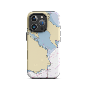 Cass Gidley Marina (Sausalito, CA) NOAA Chart  Tough iPhone Case