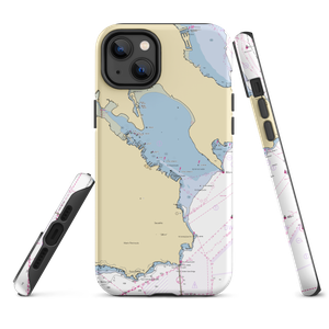 Galilee Harbor (Sausalito, CA) NOAA Chart  Tough iPhone Case