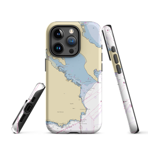 Schoonmaker Point Marina (Sausalito, CA) NOAA Chart  Tough iPhone Case