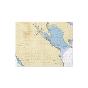 KKMI Sausalito (Sausalito, CA) NOAA Chart Jigsaw Puzzle