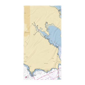 KKMI Sausalito (Sausalito, CA) NOAA Chart Towel