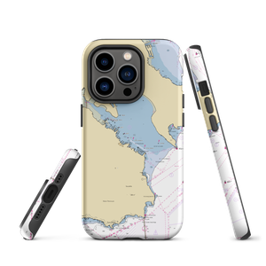 Clipper Yacht Harbor (Sausalito, CA) NOAA Chart  Tough iPhone Case