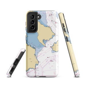 San Francisco Yacht Club (Sausalito, CA) NOAA Chart Samsung Phone Case