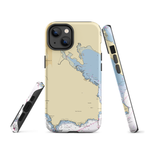 South Forty Floating Docks (Sausalito, CA) NOAA Chart  Tough iPhone Case