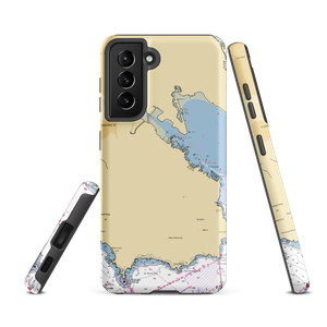 Waldo's Point Floating House Docks (Sausalito, CA) NOAA Chart Samsung Phone Case