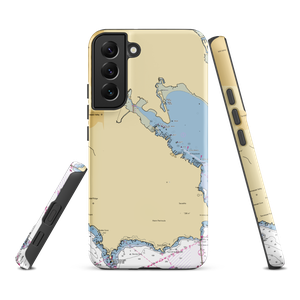 Waldo's Point Floating House Docks (Sausalito, CA) NOAA Chart Samsung Phone Case