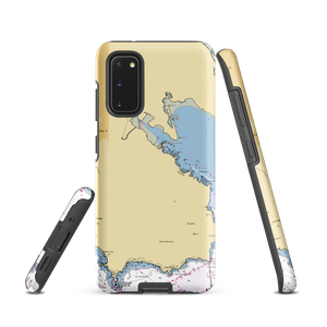 Waldo's Point Floating House Docks (Sausalito, CA) NOAA Chart Samsung Phone Case