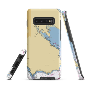 Richardson Bay Marina (Sausalito, CA) NOAA Chart Samsung Phone Case