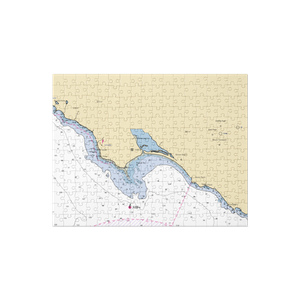 Bolinas Rod & Boat Club (Stinson Beach, CA) NOAA Chart Jigsaw Puzzle