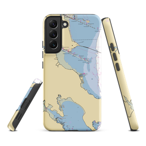 Paradise Cay Harbor (San Quentin, CA) NOAA Chart Samsung Phone Case