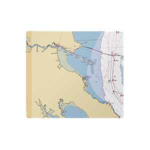 Paradise Cay Harbor (San Quentin, CA) NOAA Chart  Gaming Mouse Pad