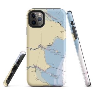 San Rafael Yacht Club (San Rafael, CA) NOAA Chart  Tough iPhone Case