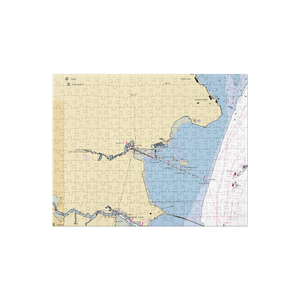 San Rafael Yacht Club (San Rafael, CA) NOAA Chart Jigsaw Puzzle