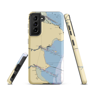 San Rafael Yacht Harbor (San Rafael, CA) NOAA Chart Samsung Phone Case