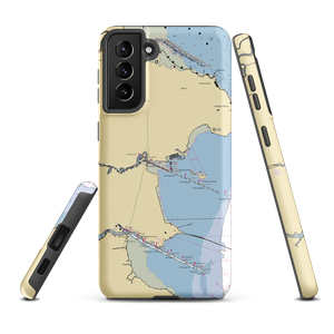 Marin Boat House (San Rafael, CA) NOAA Chart Samsung Phone Case