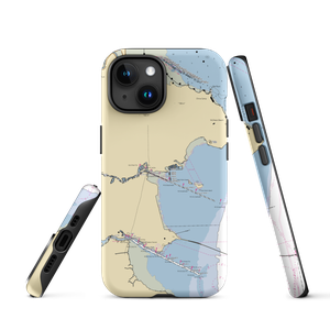 Marin Yacht Club (San Rafael, CA) NOAA Chart  Tough iPhone Case