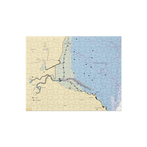 Buck's Launching (Novato, CA) NOAA Chart Jigsaw Puzzle