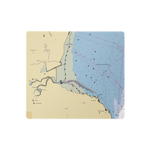 Buck's Launching (Novato, CA) NOAA Chart  Gaming Mouse Pad