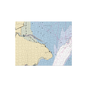 China Camp State Park (San Rafael, CA) NOAA Chart Jigsaw Puzzle