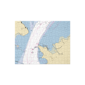 Point San Pablo Harbor (Richmond, CA) NOAA Chart Jigsaw Puzzle