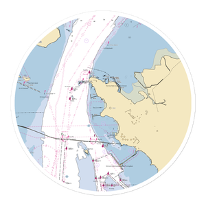 Point San Pablo Marina (Richmond, CA) NOAA Chart Sticker
