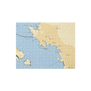 Richmond Boat Works (Richmond, CA) NOAA Chart Jigsaw Puzzle