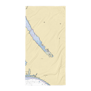 Tomales Bay Resort (Inverness, CA) NOAA Chart Towel