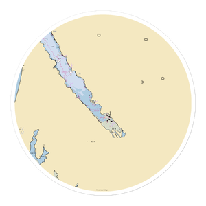 Tomales Bay Resort (Inverness, CA) NOAA Chart Sticker