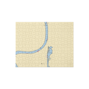 Cliff's  Marina (Sacramento, CA) NOAA Chart Jigsaw Puzzle