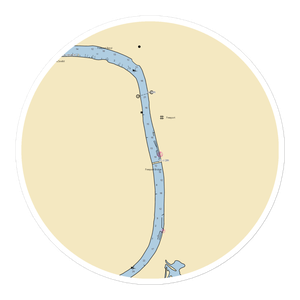 Freeport Marina (Sacramento, CA) NOAA Chart Sticker
