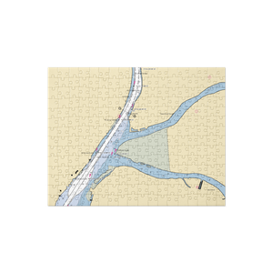 Hidden Harbor Marina (Isleton, CA) NOAA Chart Jigsaw Puzzle