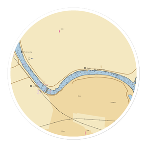 Harry's Marina (West Sacramento, CA) NOAA Chart Sticker